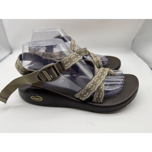 Chacos Womens J105436 Grey Mayan Strappy Sandal Bungee J105436 Size 9 - Picture 1 of 11